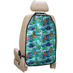Xmas Dinosaur Pattern Print Car Seat Organizers