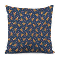 Xmas Gingerbread Man Pattern Print Pillow Cover