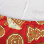 Xmas Gingerbread Pattern Print Sofa Cover