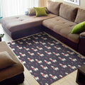 Xmas Llama Pattern Print Floor Mat