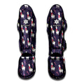 Xmas Llama Pattern Print Muay Thai Shin Guards