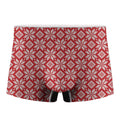 Xmas Nordic Knitted Pattern Print Men's Boxer Briefs