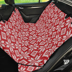 Xmas Nordic Knitted Pattern Print Pet Car Back Seat Cover