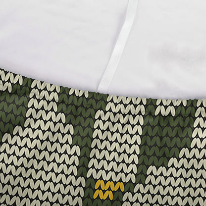 Xmas Penguin Pattern Print Sofa Cover