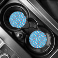 Xmas Polar Bear Pattern Print Car Coasters