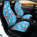 Xmas Polar Bear Pattern Print Universal Fit Car Seat Covers