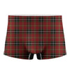 Xmas Scottish Tartan Pattern Print Men's Boxer Briefs