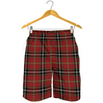 Xmas Scottish Tartan Pattern Print Men's Shorts