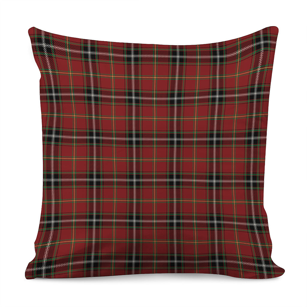 Xmas Scottish Tartan Pattern Print Pillow Cover