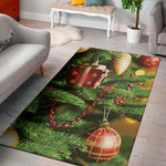 Xmas Tree Print Area Rug
