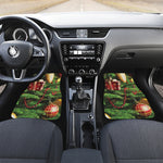 Xmas Tree Print Front and Back Car Floor Mats