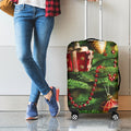Xmas Tree Print Luggage Cover
