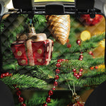 Xmas Tree Print Pet Car Back Seat Cover