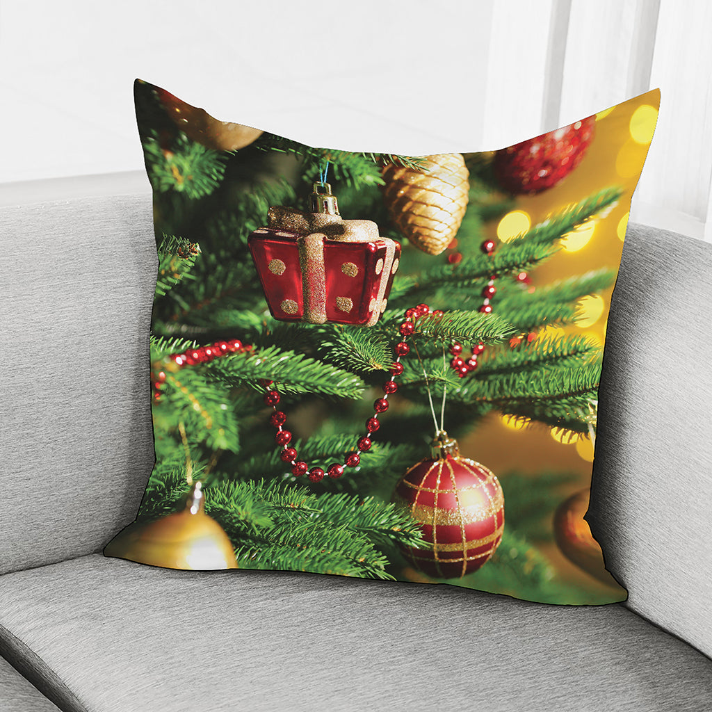 Xmas Tree Print Pillow Cover