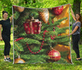 Xmas Tree Print Quilt