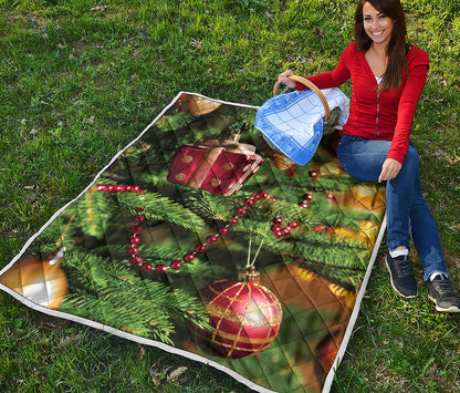 Xmas Tree Print Quilt