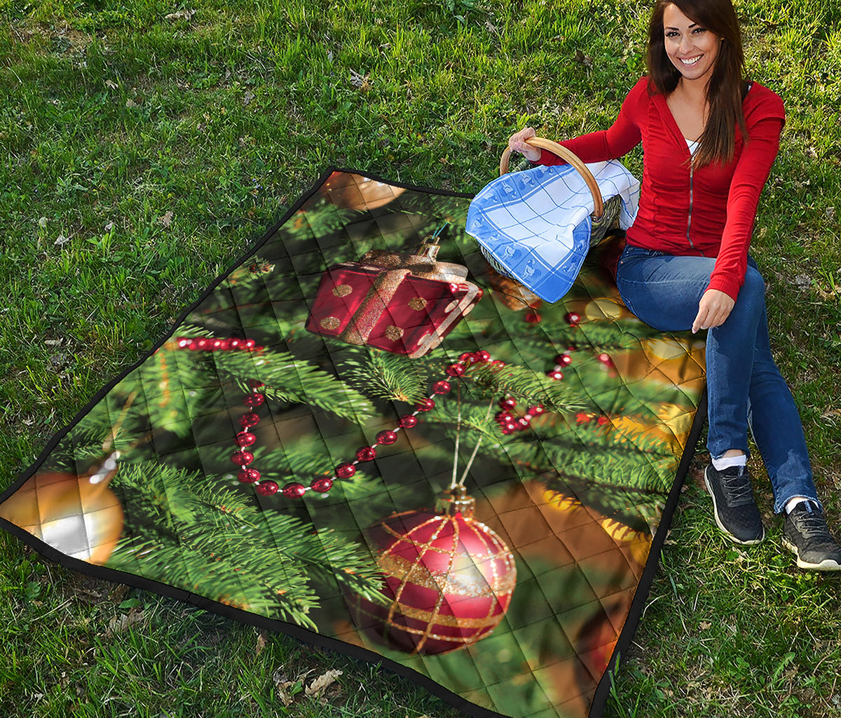 Xmas Tree Print Quilt