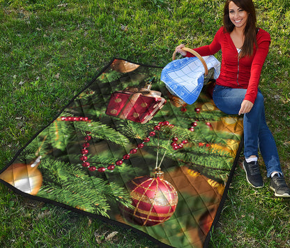 Xmas Tree Print Quilt