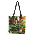 Xmas Tree Print Tote Bag
