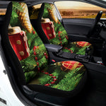 Xmas Tree Print Universal Fit Car Seat Covers