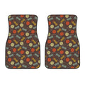 Yarn And Needle Pattern Print Front Car Floor Mats