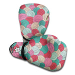 Yarn Balls Pattern Print Boxing Gloves