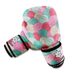 Yarn Balls Pattern Print Boxing Gloves