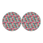 Yarn Balls Pattern Print Car Coasters