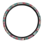 Yarn Balls Pattern Print Car Steering Wheel Cover