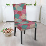 Yarn Balls Pattern Print Dining Chair Slipcover