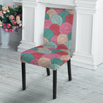 Yarn Balls Pattern Print Dining Chair Slipcover