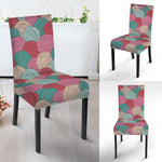 Yarn Balls Pattern Print Dining Chair Slipcover