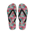 Yarn Balls Pattern Print Flip Flops