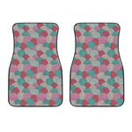 Yarn Balls Pattern Print Front Car Floor Mats