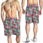Yarn Balls Pattern Print Men's Shorts