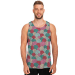Yarn Balls Pattern Print Men's Tank Top