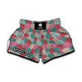Yarn Balls Pattern Print Muay Thai Boxing Shorts