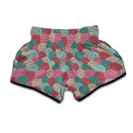 Yarn Balls Pattern Print Muay Thai Boxing Shorts