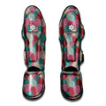 Yarn Balls Pattern Print Muay Thai Shin Guards