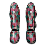Yarn Balls Pattern Print Muay Thai Shin Guard