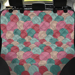 Yarn Balls Pattern Print Pet Car Back Seat Cover