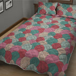 Yarn Balls Pattern Print Quilt Bed Set
