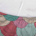 Yarn Balls Pattern Print Sofa Cover