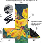 Yellow Alstroemeria Print Recliner Protector