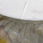 Yellow And White Python Snake Print Sofa Cover