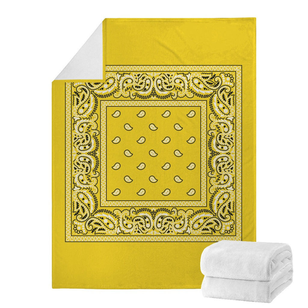 Yellow Bandana Blanket