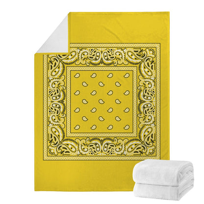 Yellow Bandana Blanket