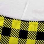 Yellow Buffalo Plaid Print Sofa Cover