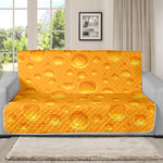 Yellow Cheese Print Futon Protector