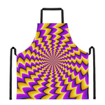 Yellow Dizzy Moving Optical Illusion Apron